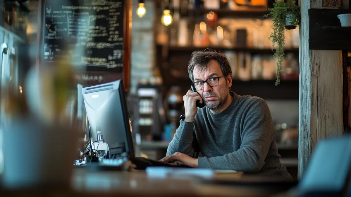 Local Man Receives Call from e-Residency Support, Explains How to Connect to Wi-Fi