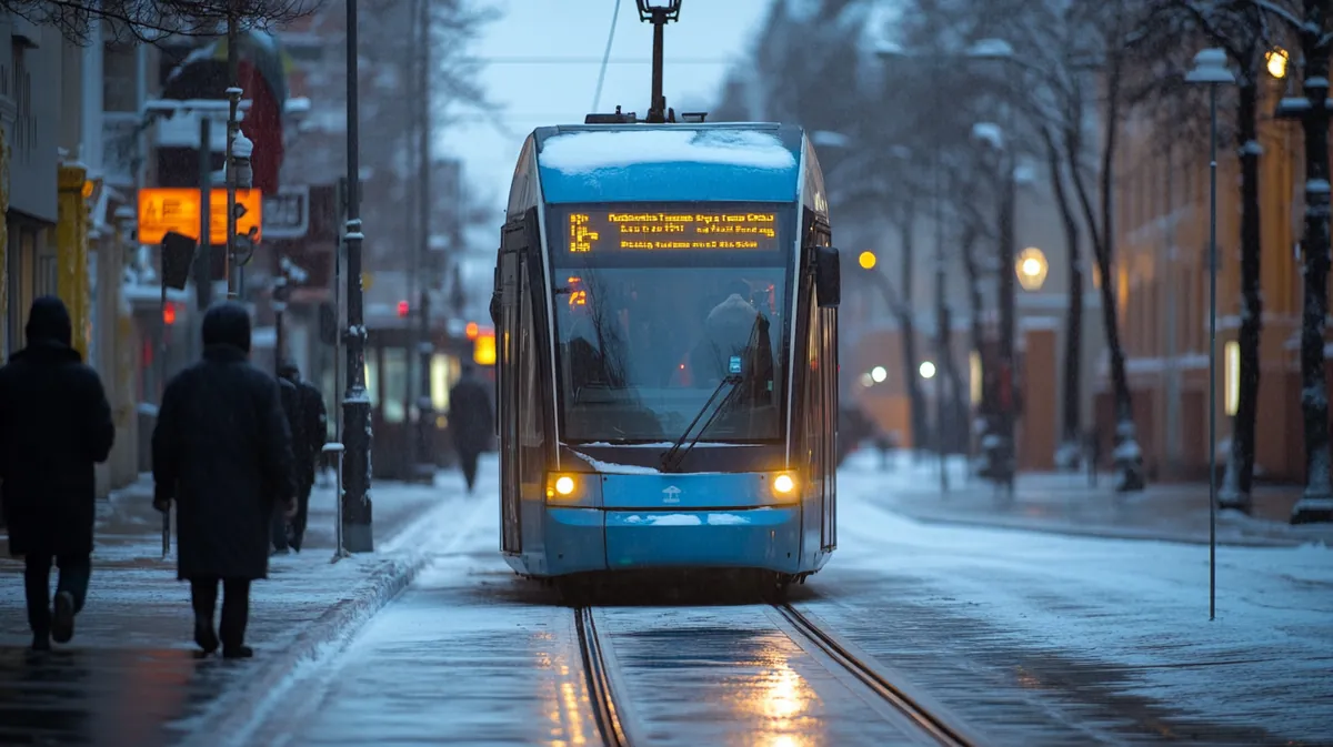 Travel Restrictions Lifted for Tallinn-Tram Commuters, But Riders Remain Stuck in Traffic
