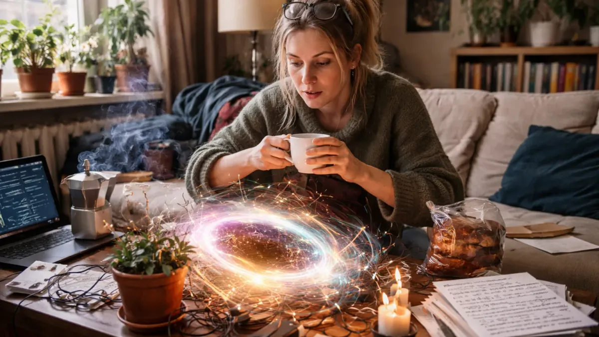 Local Woman Attempts to Get Out of Grocery Shopping, Accidentally Discovers Quantum Physics