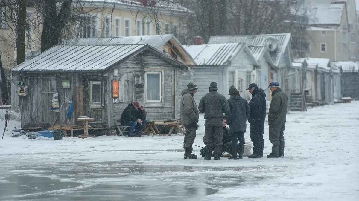 New Study Reveals Ice Fishing Competitions Are Just Terribly Organized Saunas on Ice