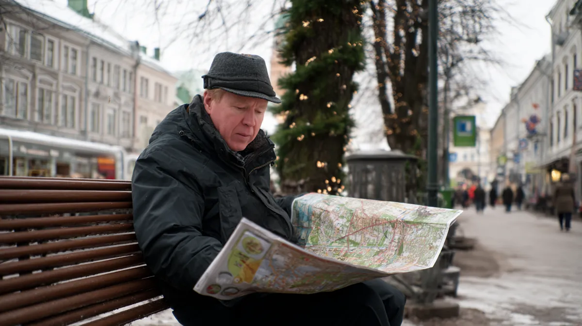 Local Man Uses 75-Year-Old Map to Navigate Modern Tallinn, Still Gets Lost
