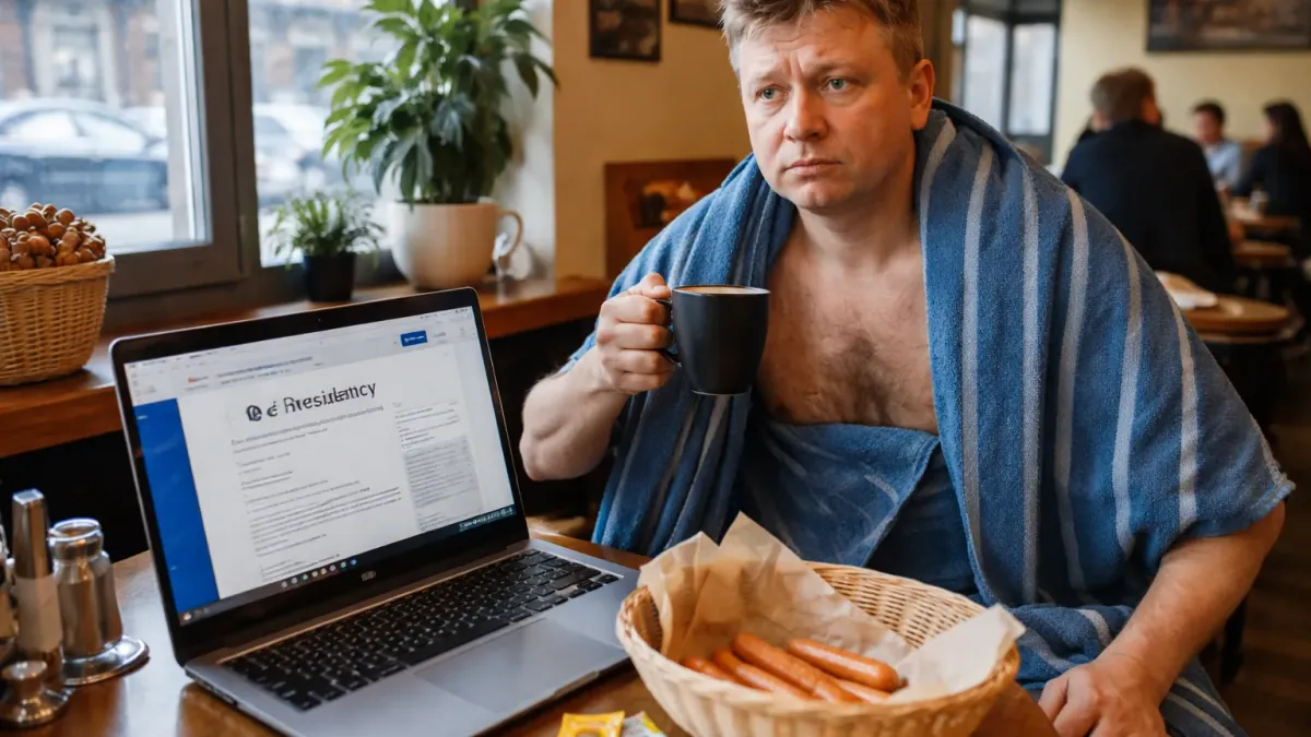 Local Man Completes e-Residency Application in 3 Minutes; Shocked to Find It Doesn't Include Free Sausages