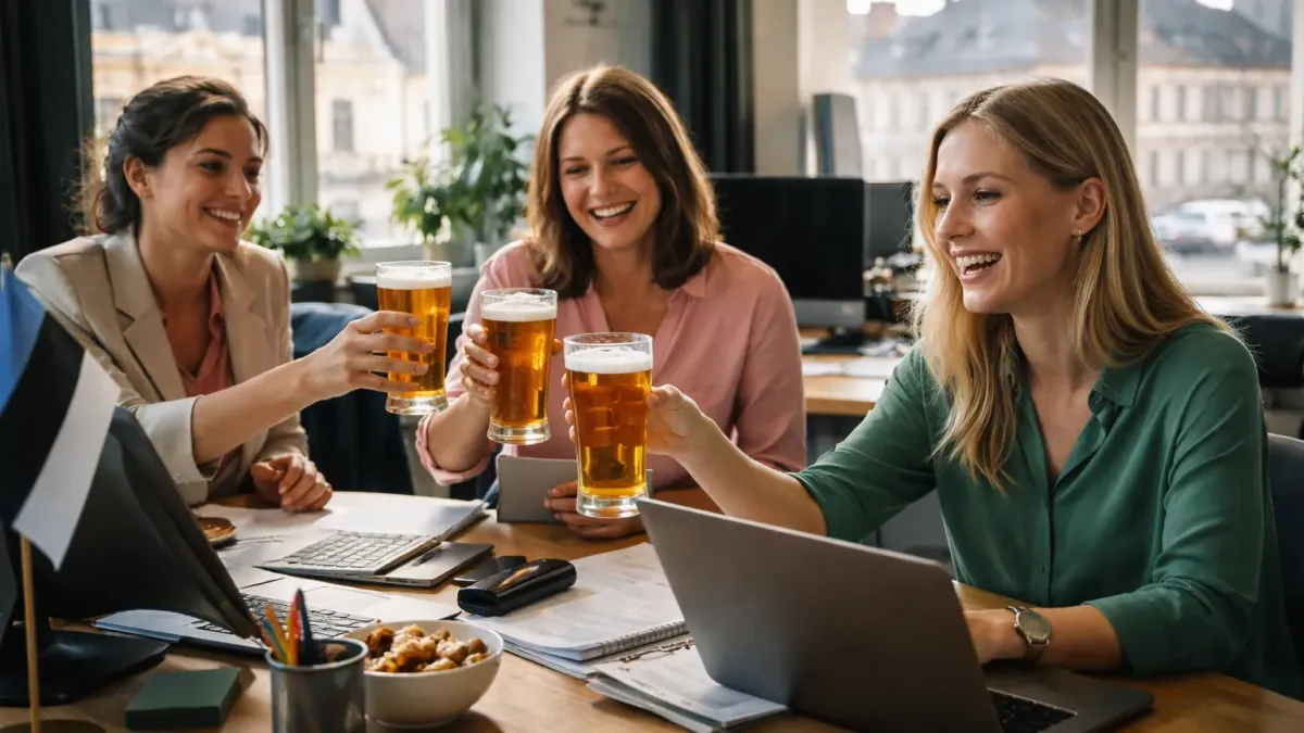 Estonian Gender Pay Gap Narrows, Now Just Requires an Extra Beer for Equal Pay