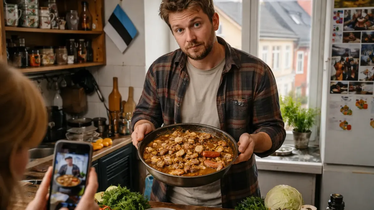 Tallinn Man Accidentally Discovers New Sausage Recipe While Trying to Cook Borscht