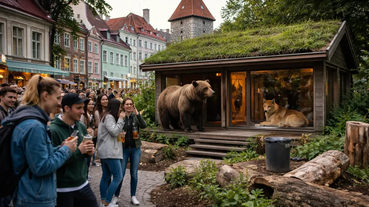 Estonia Now Offering Free Housing to Wolves and Bears; Young People Absolutely Thrilled