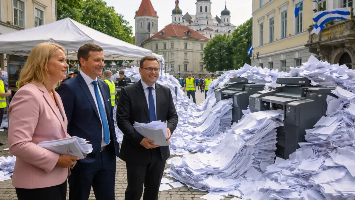 New Government Initiative Aims to Cut Down on Paper Waste by Trying to Print the Internet