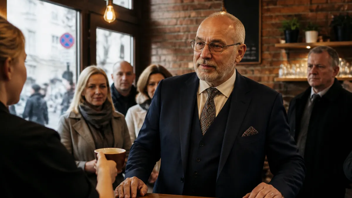 President Karis Declares 'No More Fear' After Successfully Ordering Coffee Without Asking For the Price