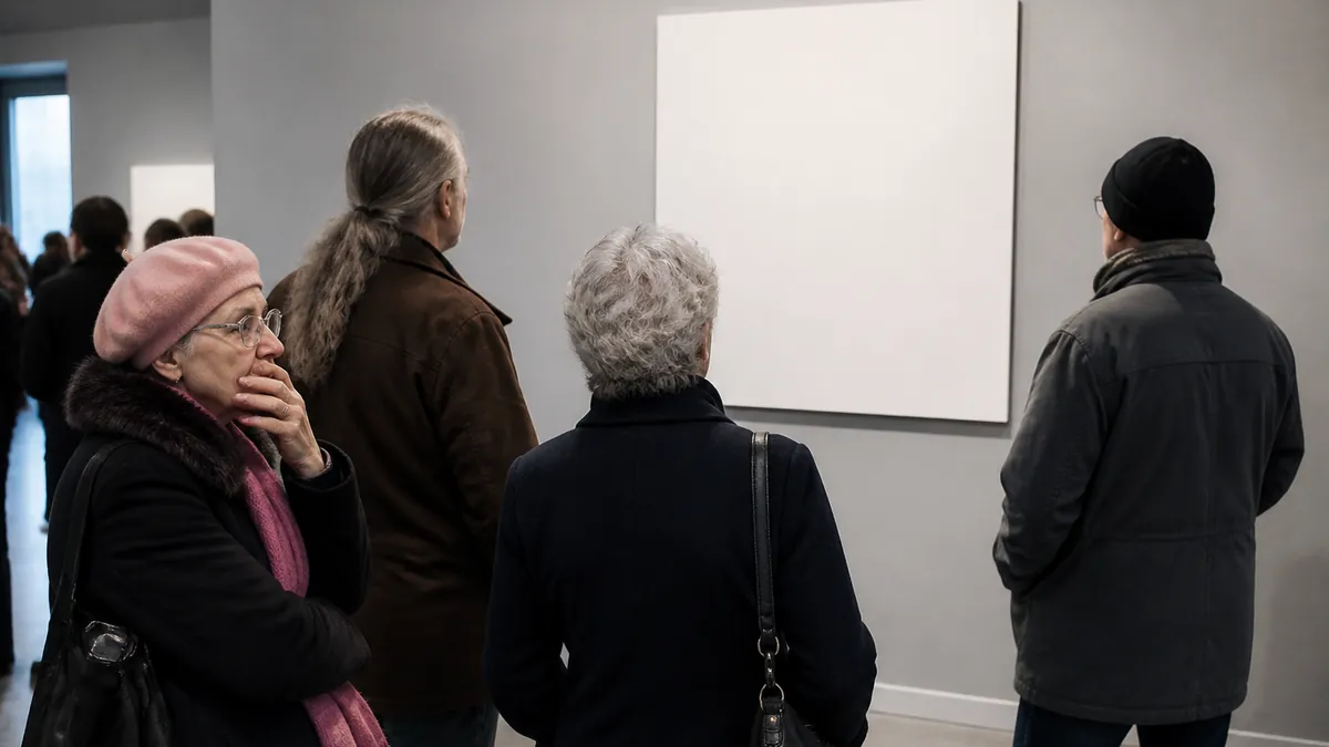 Estonian Artists Association Announces New Exhibit Featuring Blank Canvas Worth €700,000