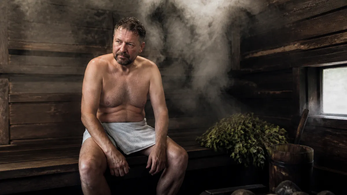 Estonian Man Attempts World Record for Longest Time Sitting in a Sauna, Accidentally Discovers Afterlife