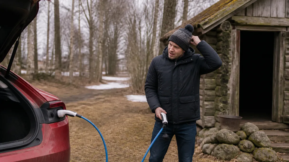 Local Man Claims to Have Found Tesla Charging Station in Estonia, Turns Out to Be Old Wooden Sauna