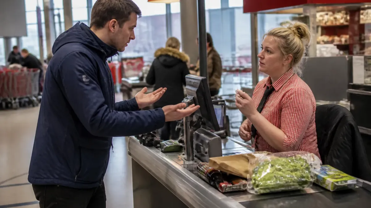 Local Man Attempts to Order in English at Rimi, Becomes International Diplomat