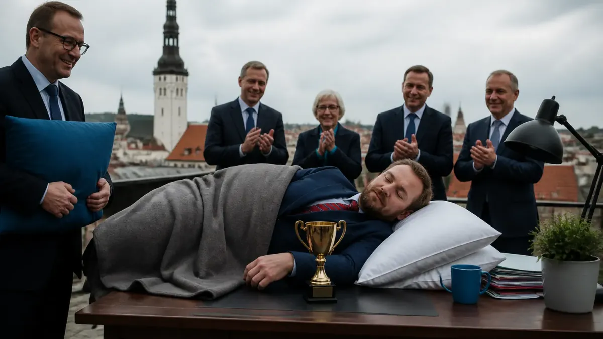 Local Man Claims Award For Perfect ’Siesta’ During Work Hours