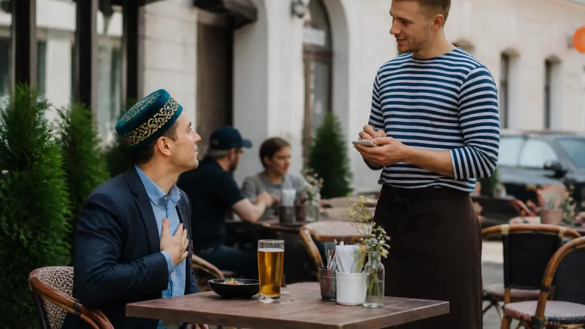 Local Man Speaks Seven Languages, Still Confuses Waiter with 'Tere' and 'Thank You'