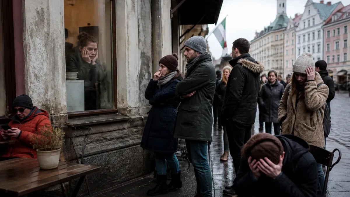 Local Coffee Shop Runs Out of Mugs, Residents Now in Existential Crisis
