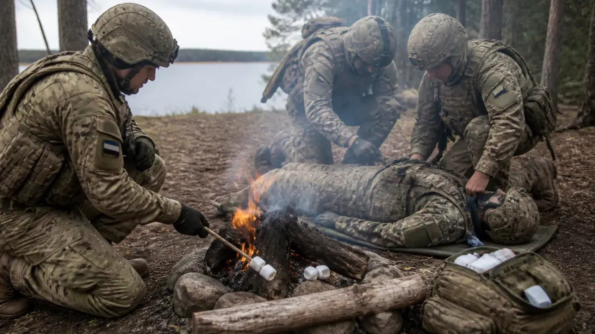 Estonia to Send NATO Medics for Summer Camp; Training Will Include S'more Evacuations