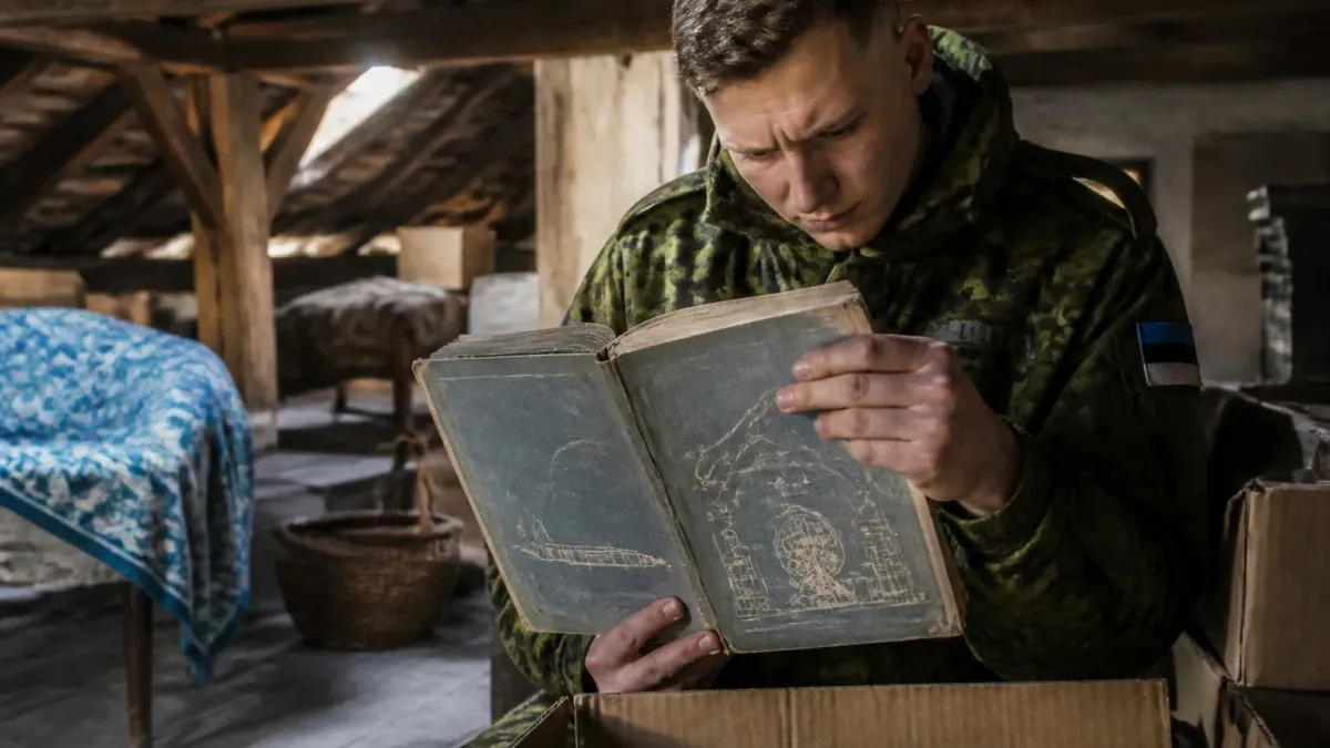 Estonian Conscript Discovers Long-Lost NATO Air Defense Manual in Grandmother's Attic