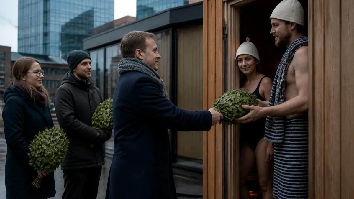 Tallinn Introduces New Salary Transparency; Employees Now Compensated in Saunas