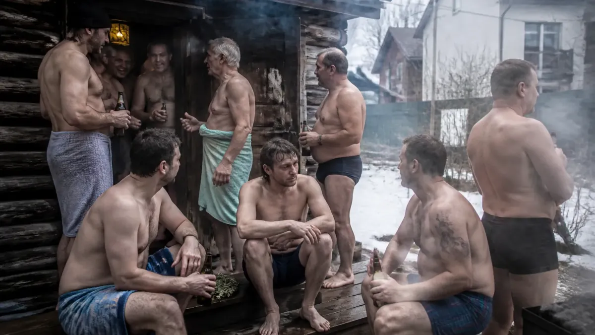 Local Man Attempts Silent Sauna Retreat, Accidentally Hosts Ten Neighbors