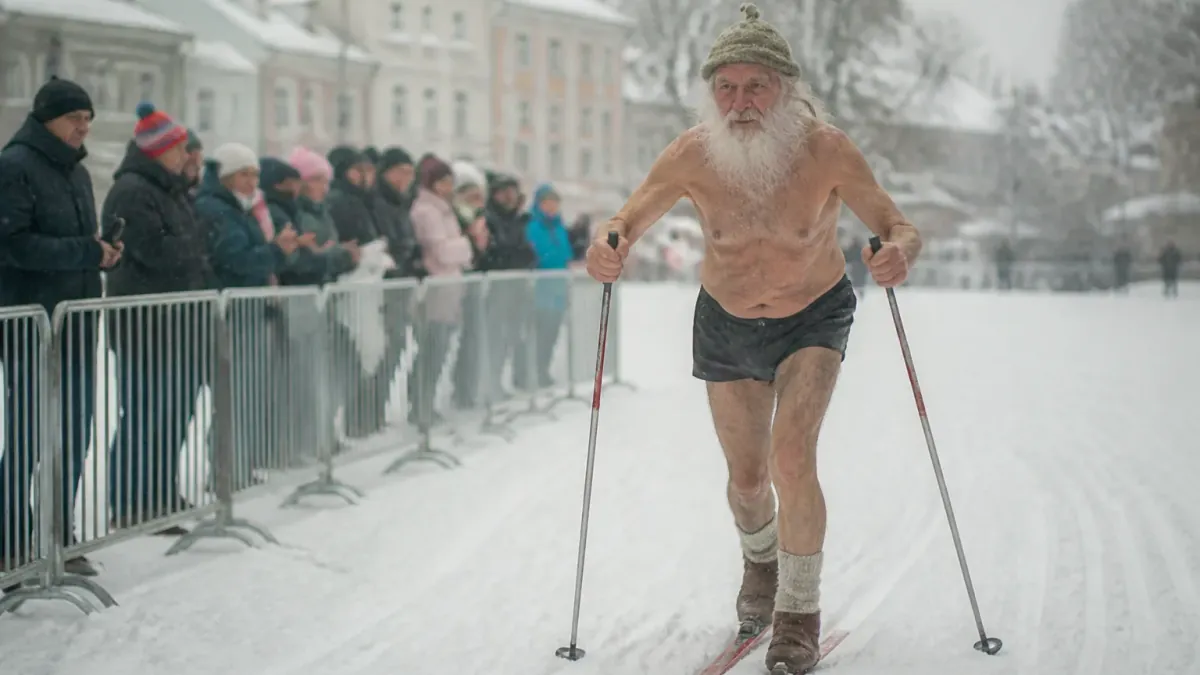 Search for Estonia’s Next Great Skier Reveals Only One Participant: 84-Year-Old Saunamooses