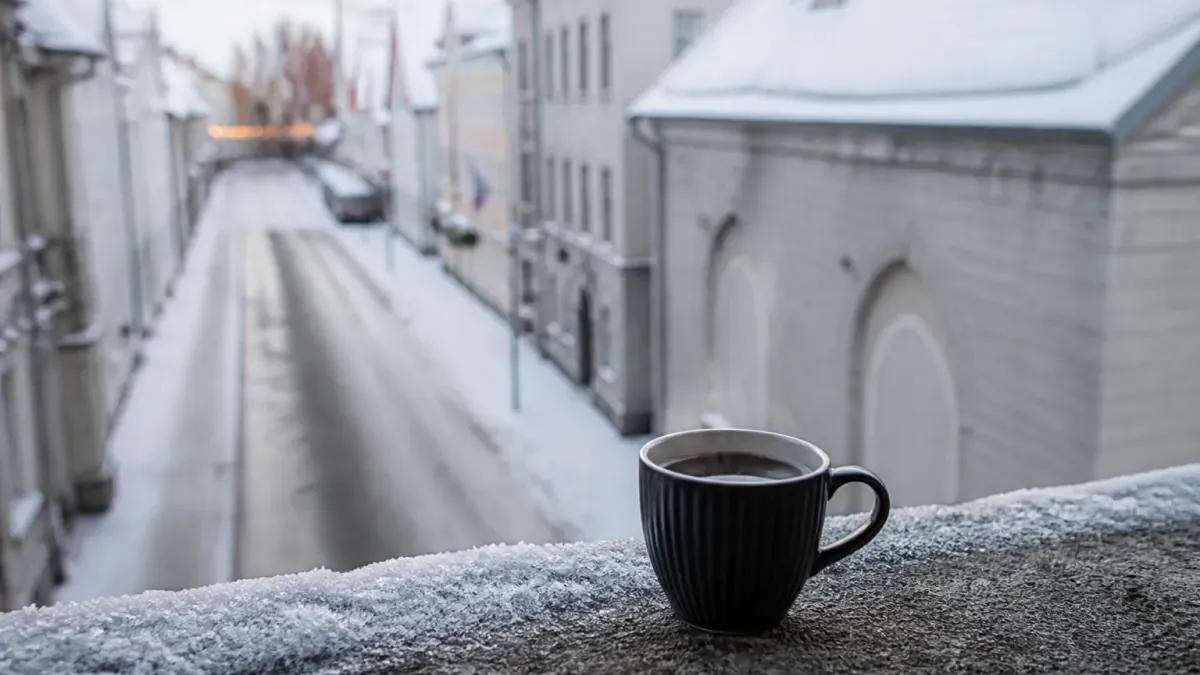 Nation Shocked as Estonian Pits Nonstop Coffee Consumption Against Winter Blues in Heated Debate