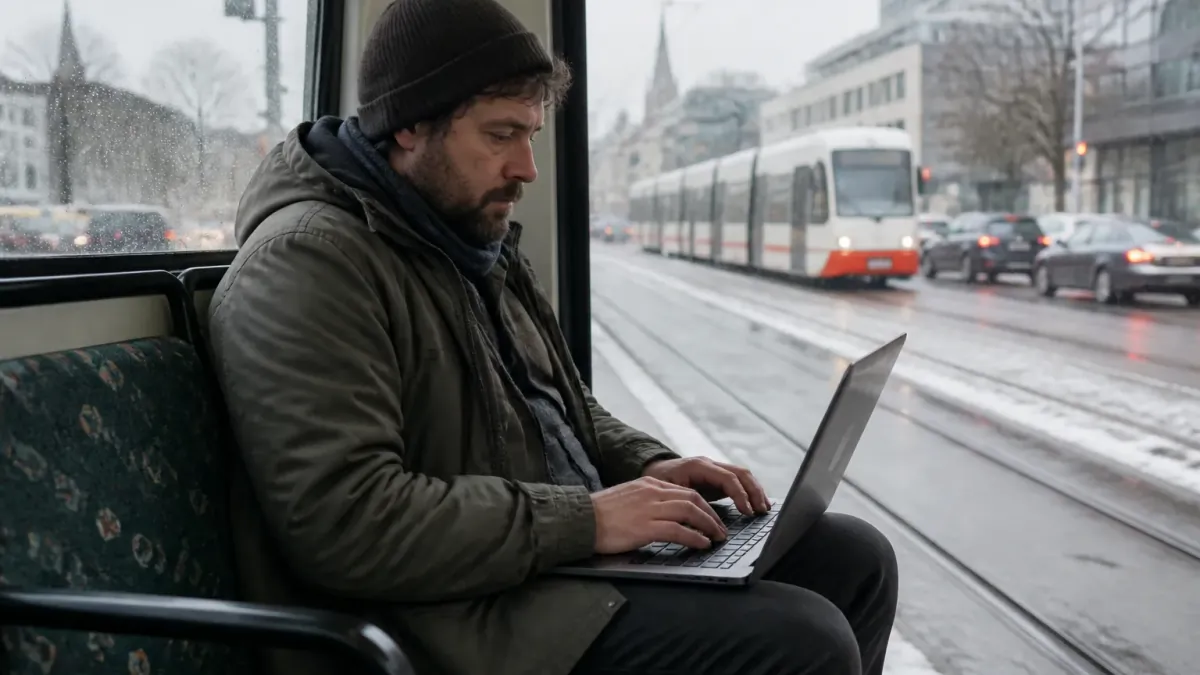 Local Man Sets Record for Most Consecutive Days Stuck in Tram Delays, Starts Blog
