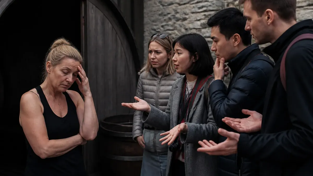 Estonian Woman Tries to Explain Sauna Etiquette to Tourists, Briefly Loses Will to Live
