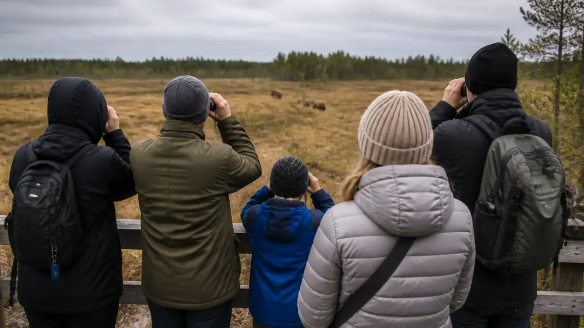 Estonia Adopts New National Sport: Rapid Bear Migration Watching