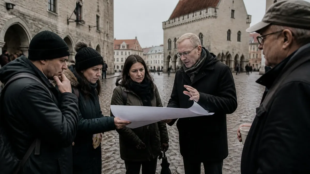 Tallinn Unveils €5M Redesign of Iceland Square to Combat Tourist Confusion
