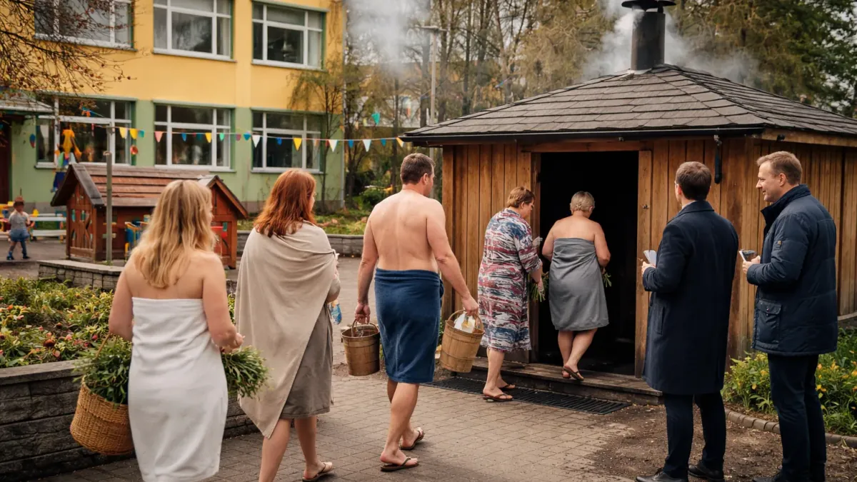 Tallinna Kindergartens to Replace Teacher Meetings with Saunas, Results Expected in Eight Years
