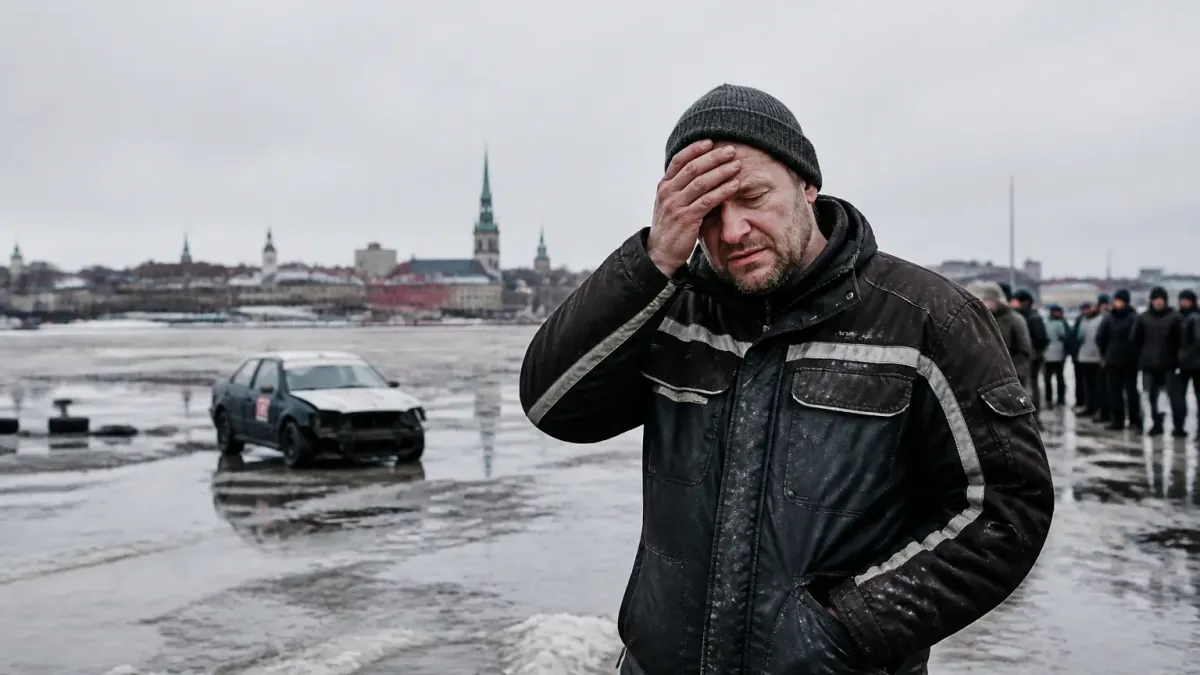 Estonia's Ice Road Racing Championship Cancelled After All Ice Roads Melted