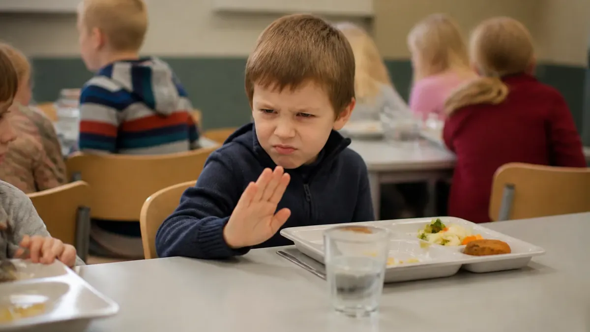 Local Kid Declares He Will Not Eat New School Meals, Cited Feeling 'Very Much Validated'