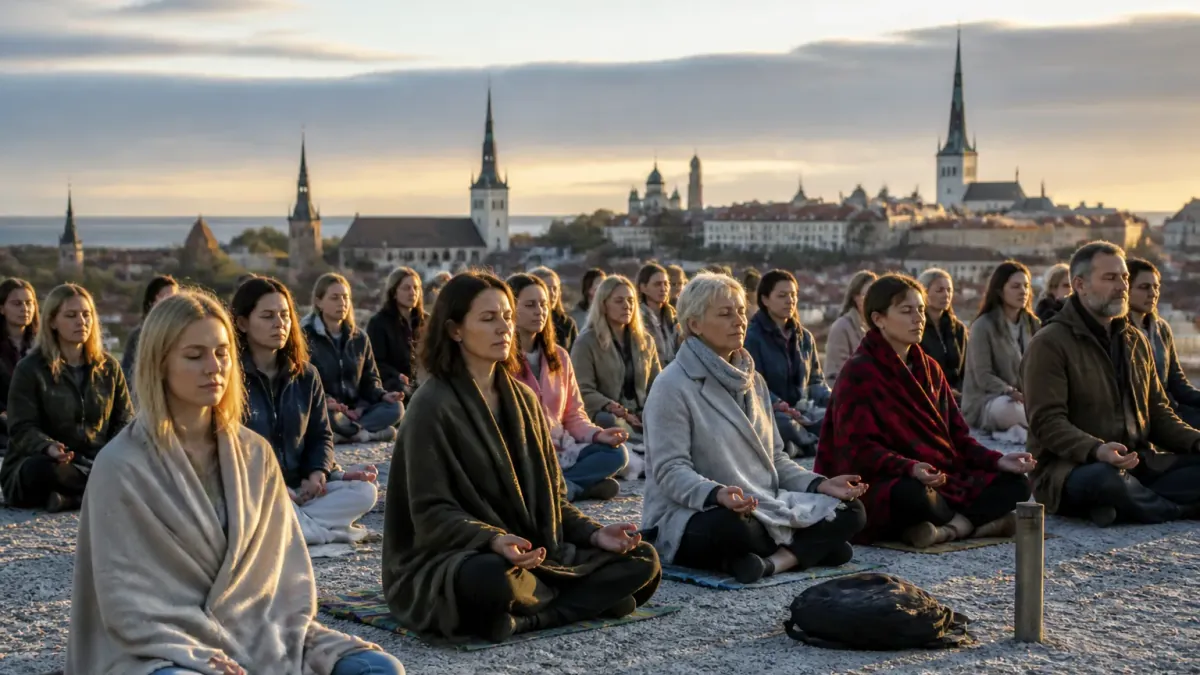 Estonian Internet Outage Causes National Meditation Retreat, Citizens Finally Learn to Breathe
