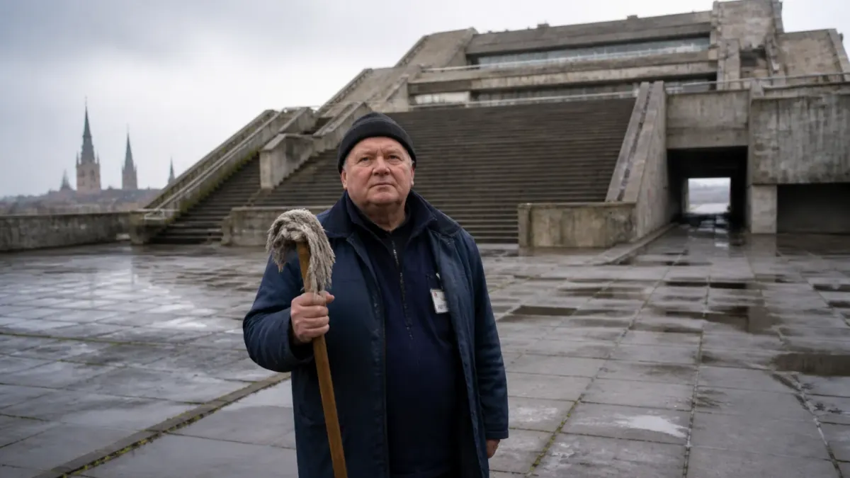 Tallinn's One Remaining Linnahall Employee Launches Campaign for 'Survivor of the Year' Award
